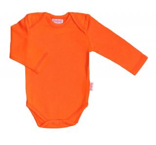 Body s dlouhým rukávem - ORANŽOVÉ