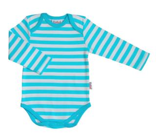 Pruhované body - MODRÉ