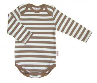 Pruhované body - HNĚDÉ