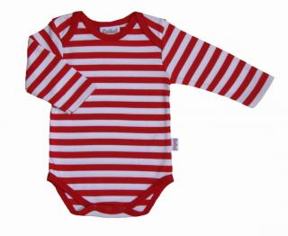Pruhované body - ČERVENÉ