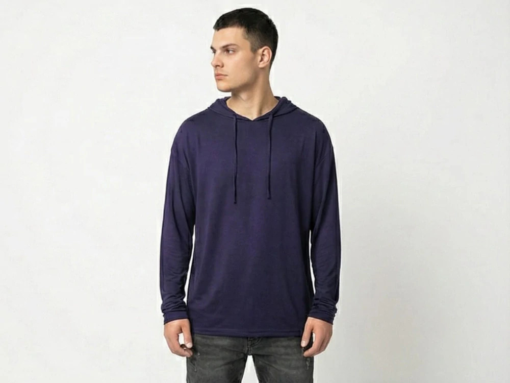 Tričko s kapucí MODRÉ