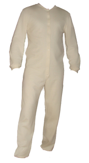 Overal na knoflíky PŘÍRODNÍ